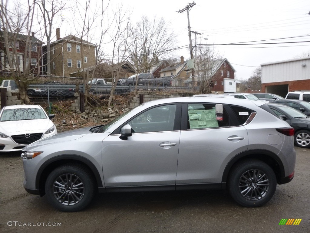 Sonic Silver Metallic 2017 Mazda CX-5 Sport AWD Exterior Photo #119504485