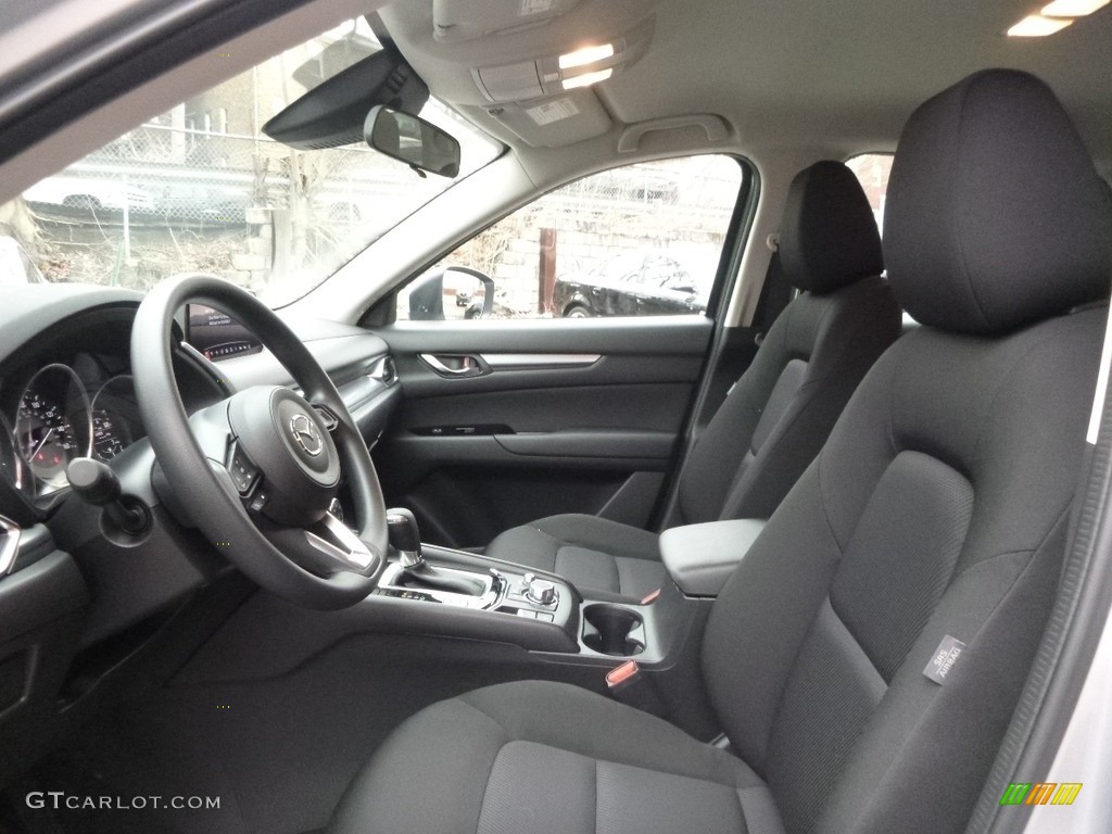 Black Interior 2017 Mazda CX-5 Sport AWD Photo #119504599