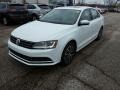 2017 Pure White Volkswagen Jetta SE  photo #1