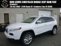 2017 Bright White Jeep Cherokee Limited 4x4  photo #1