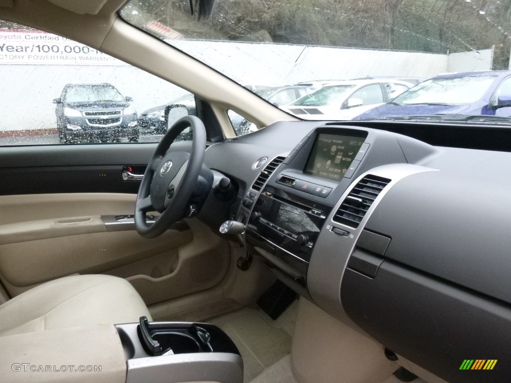 2005 Prius Hybrid - Salsa Red Pearl / Ivory/Brown photo #13