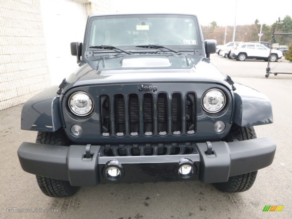 2017 Wrangler Unlimited Sahara 4x4 - Rhino / Black photo #8