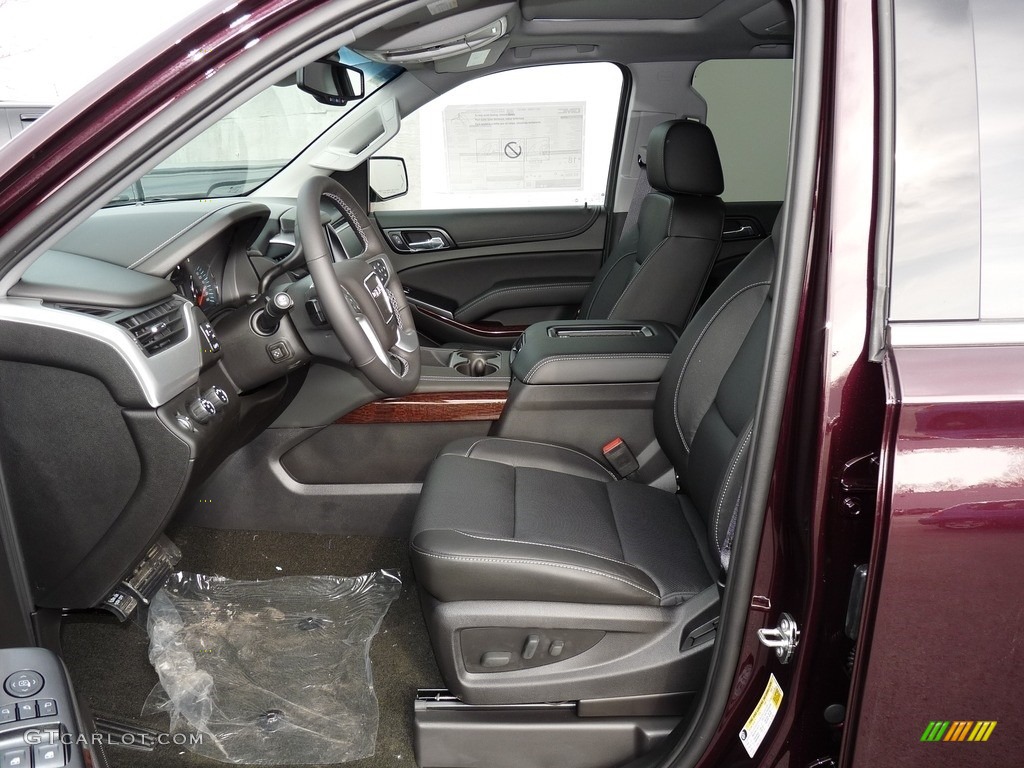 2017 Yukon SLT 4WD - Black Cherry Metallic / Jet Black photo #6