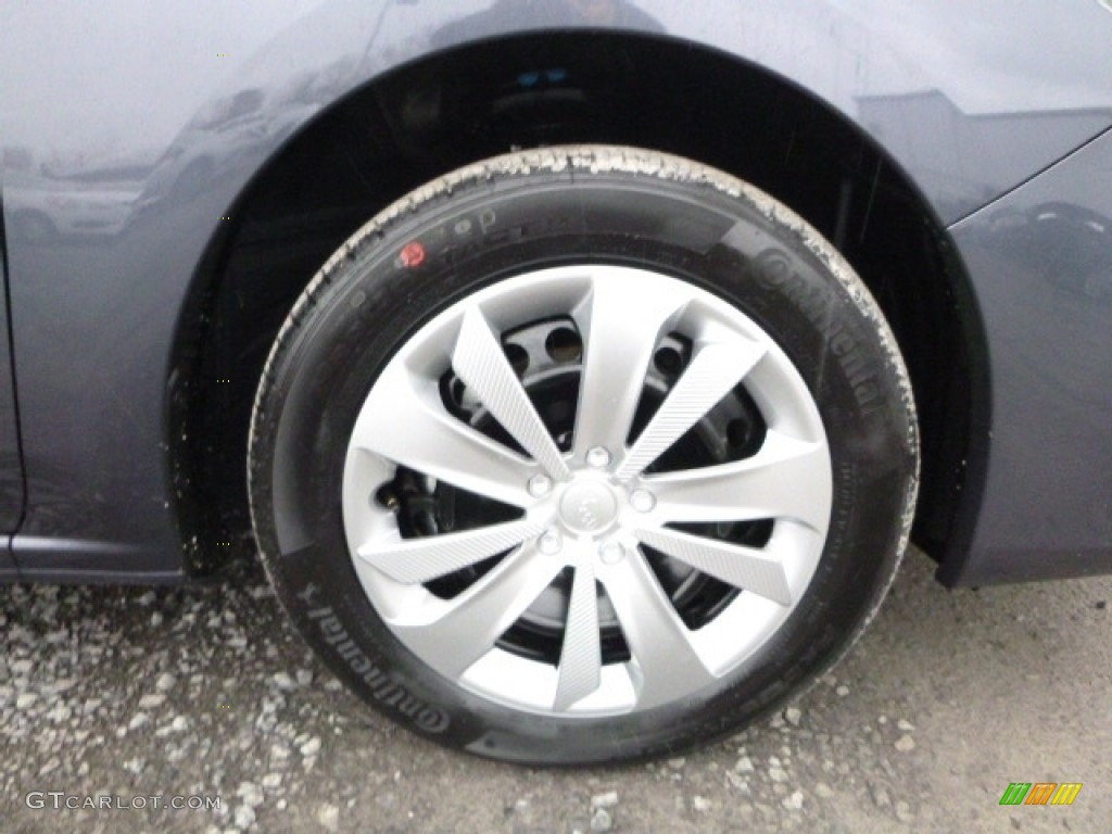 2017 Impreza 2.0i 4-Door - Carbide Gray Metallic / Black photo #2