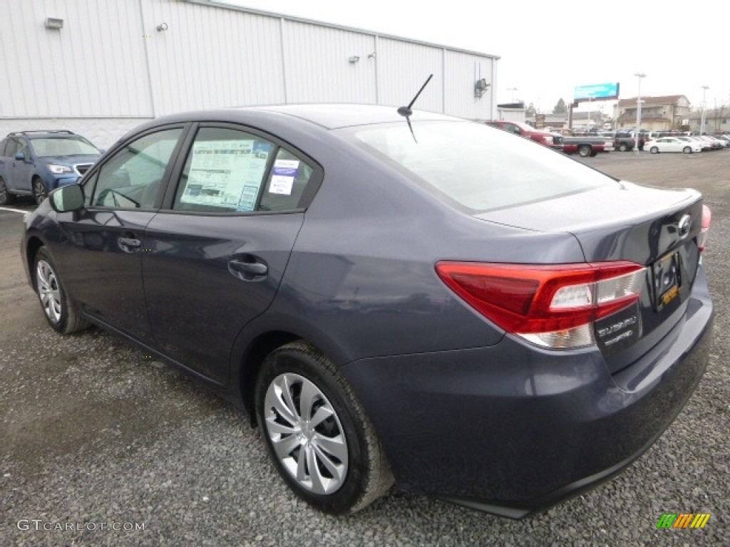 2017 Impreza 2.0i 4-Door - Carbide Gray Metallic / Black photo #6
