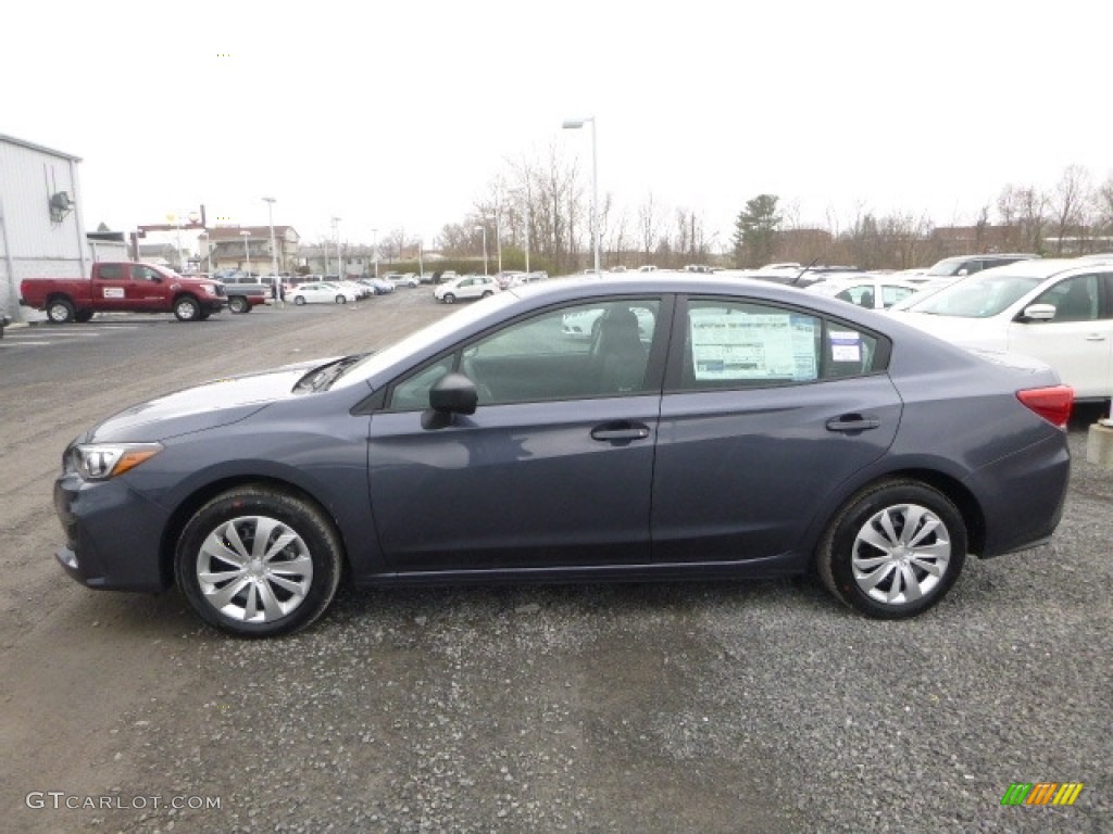 2017 Impreza 2.0i 4-Door - Carbide Gray Metallic / Black photo #7