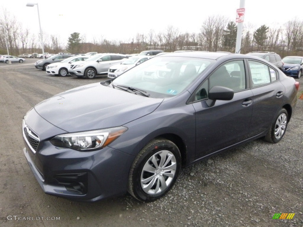 Carbide Gray Metallic 2017 Subaru Impreza 2.0i 4-Door Exterior Photo #119507401