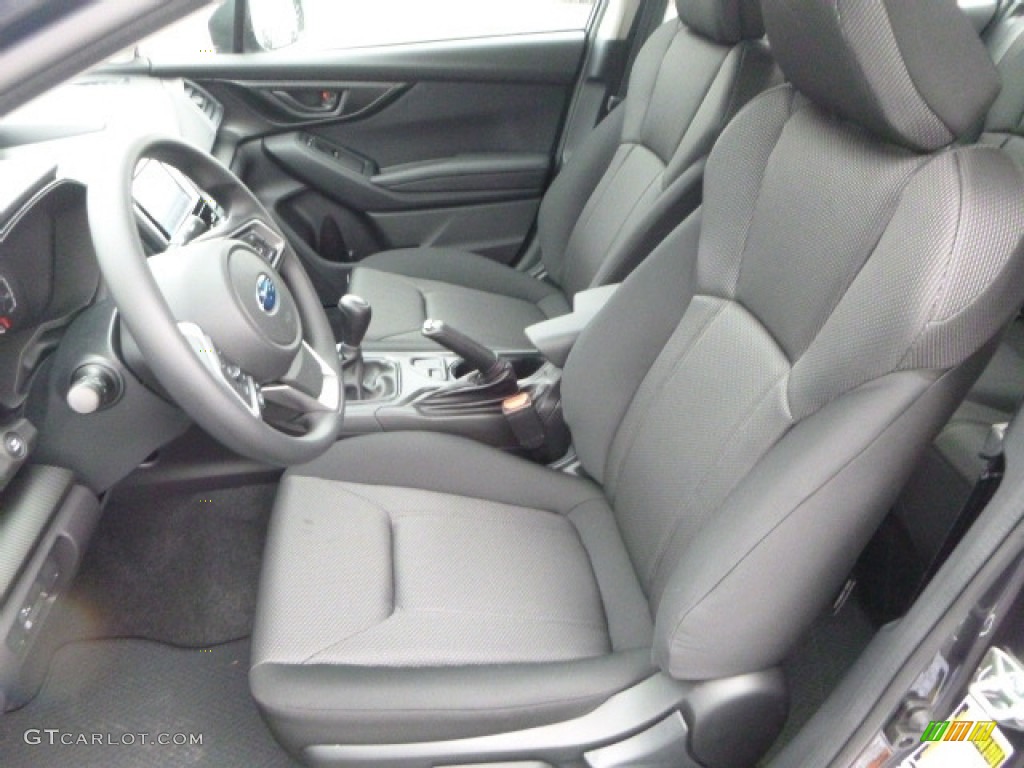2017 Impreza 2.0i 4-Door - Carbide Gray Metallic / Black photo #13