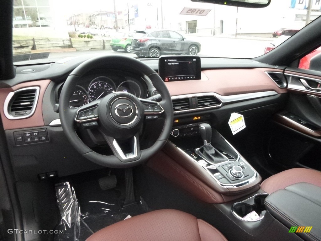 Signature Auburn Interior 2017 Mazda CX-9 Signature AWD Photo #119507860