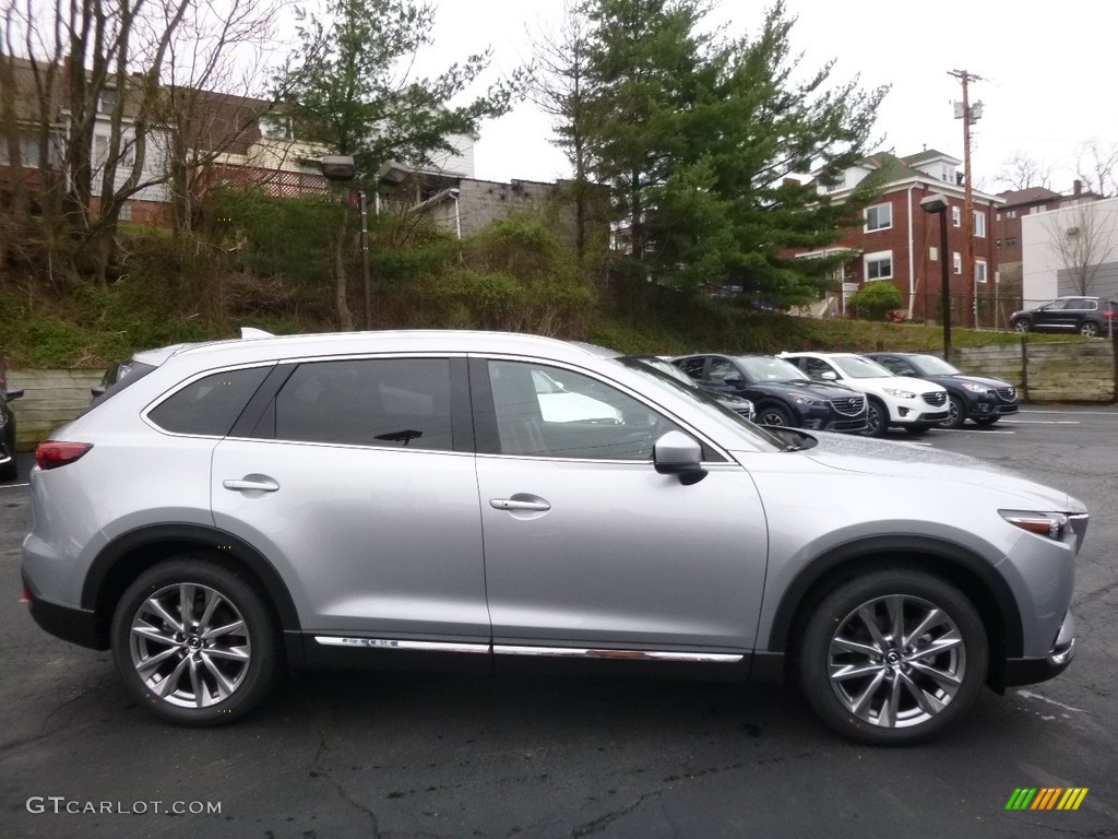 Sonic Silver Metallic 2017 Mazda CX-9 Signature AWD Exterior Photo #119508124