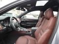 2017 Mazda CX-9 Signature Auburn Interior Front Seat Photo