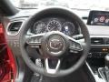 Black 2017 Mazda CX-9 Grand Touring AWD Steering Wheel
