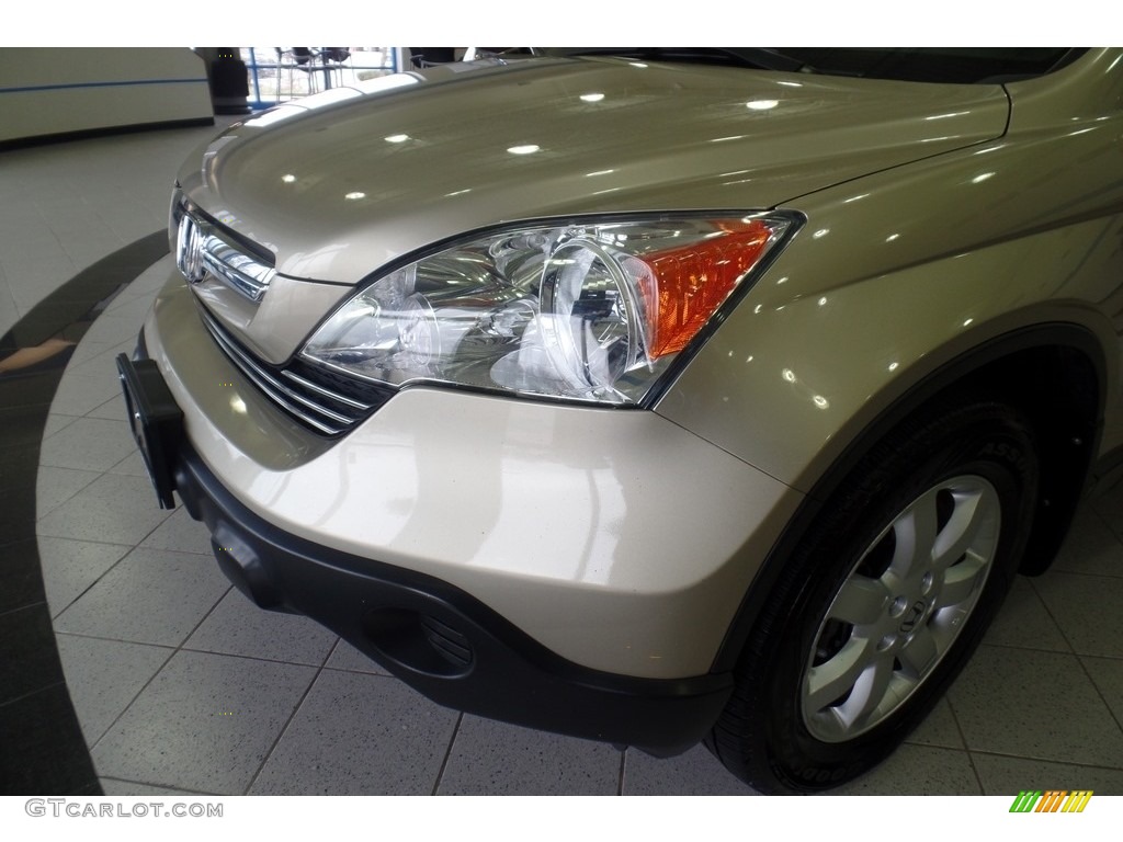 2008 CR-V EX-L 4WD - Borrego Beige Metallic / Ivory photo #5