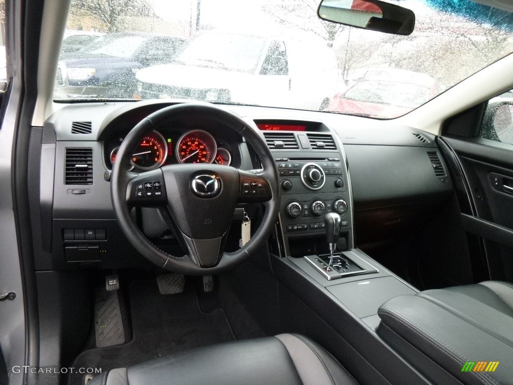 2011 CX-9 Touring AWD - Liquid Silver Metallic / Black photo #8