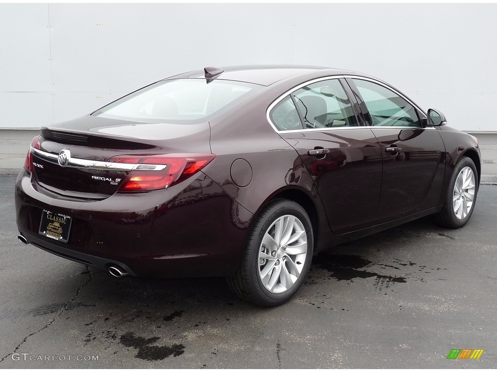 2017 Regal Premium AWD - Black Cherry Metallic / Ebony photo #2