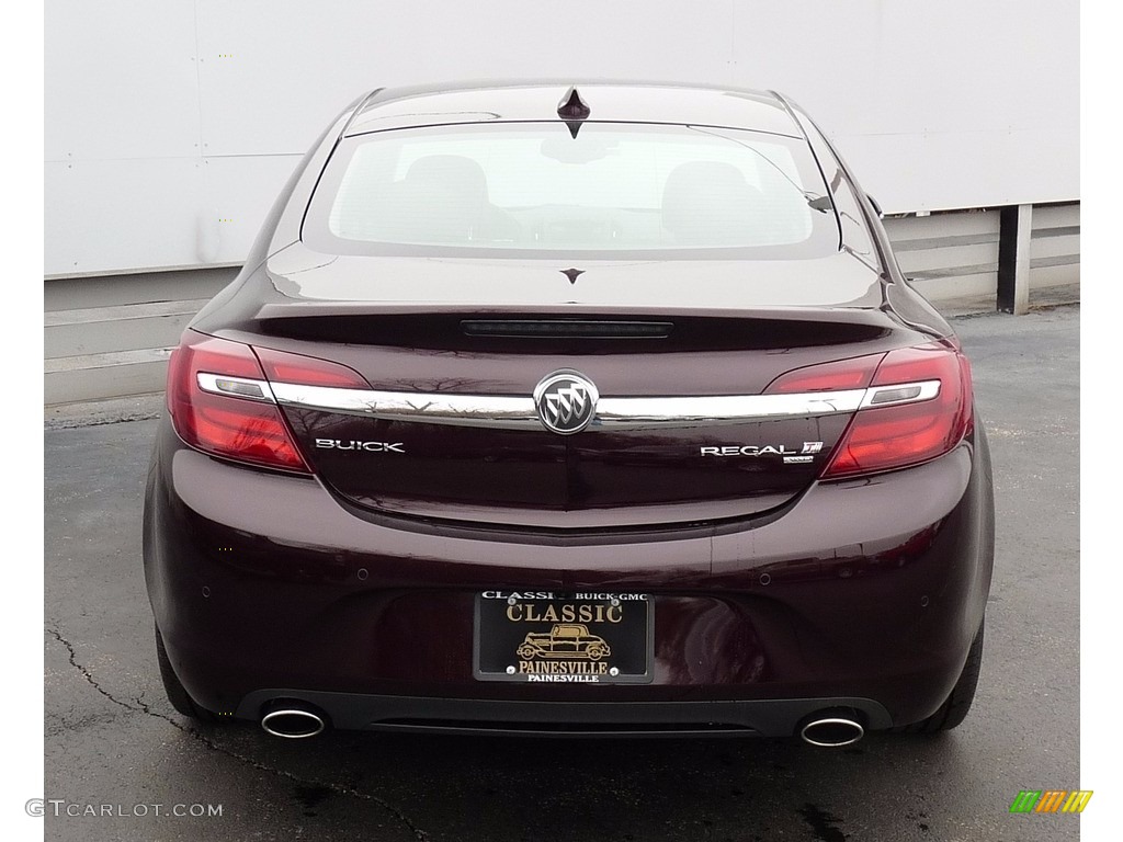 2017 Regal Premium AWD - Black Cherry Metallic / Ebony photo #3