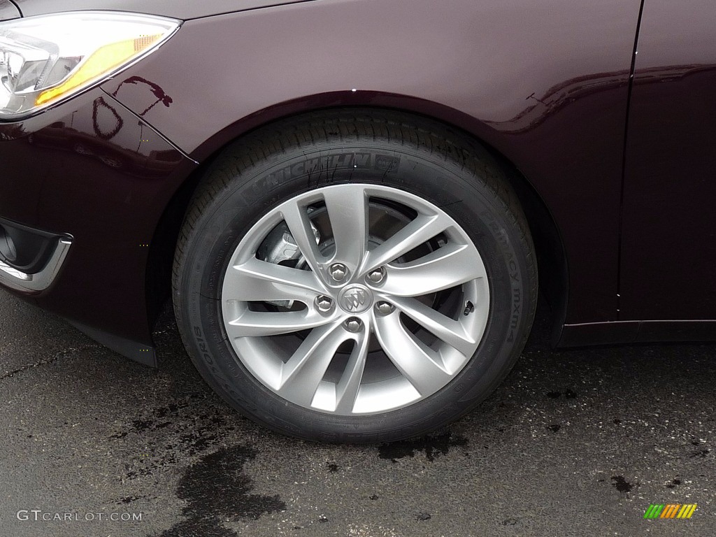 2017 Regal Premium AWD - Black Cherry Metallic / Ebony photo #5
