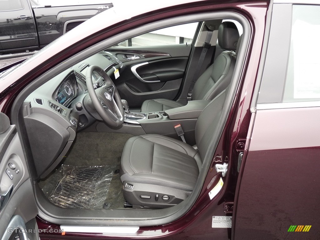 2017 Regal Premium AWD - Black Cherry Metallic / Ebony photo #7