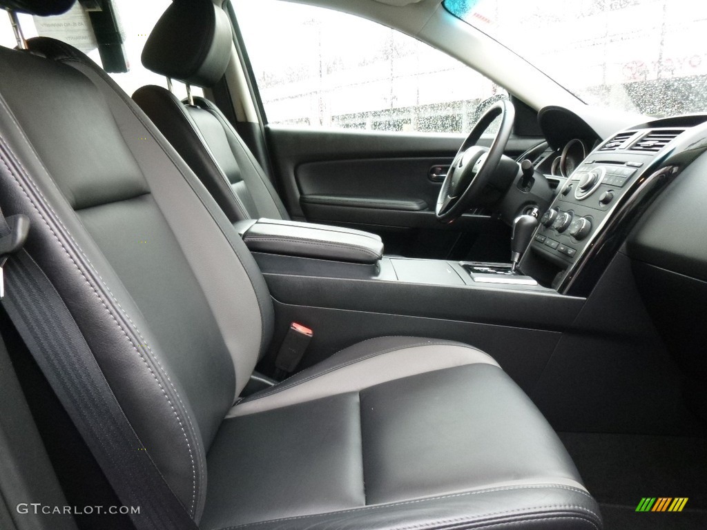 2011 CX-9 Touring AWD - Liquid Silver Metallic / Black photo #14