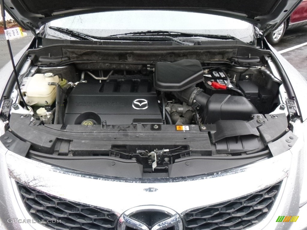 2011 CX-9 Touring AWD - Liquid Silver Metallic / Black photo #18
