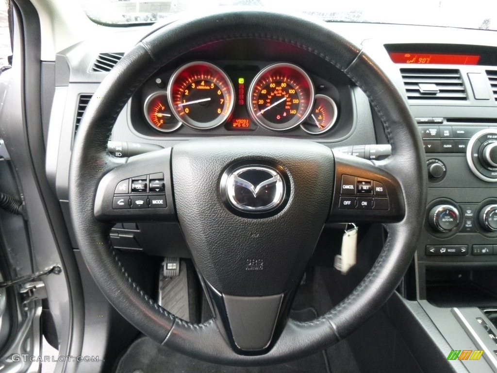 2011 CX-9 Touring AWD - Liquid Silver Metallic / Black photo #23