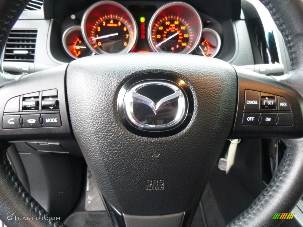 2011 CX-9 Touring AWD - Liquid Silver Metallic / Black photo #24