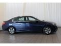 2014 Obsidian Blue Pearl Honda Accord LX Sedan  photo #3