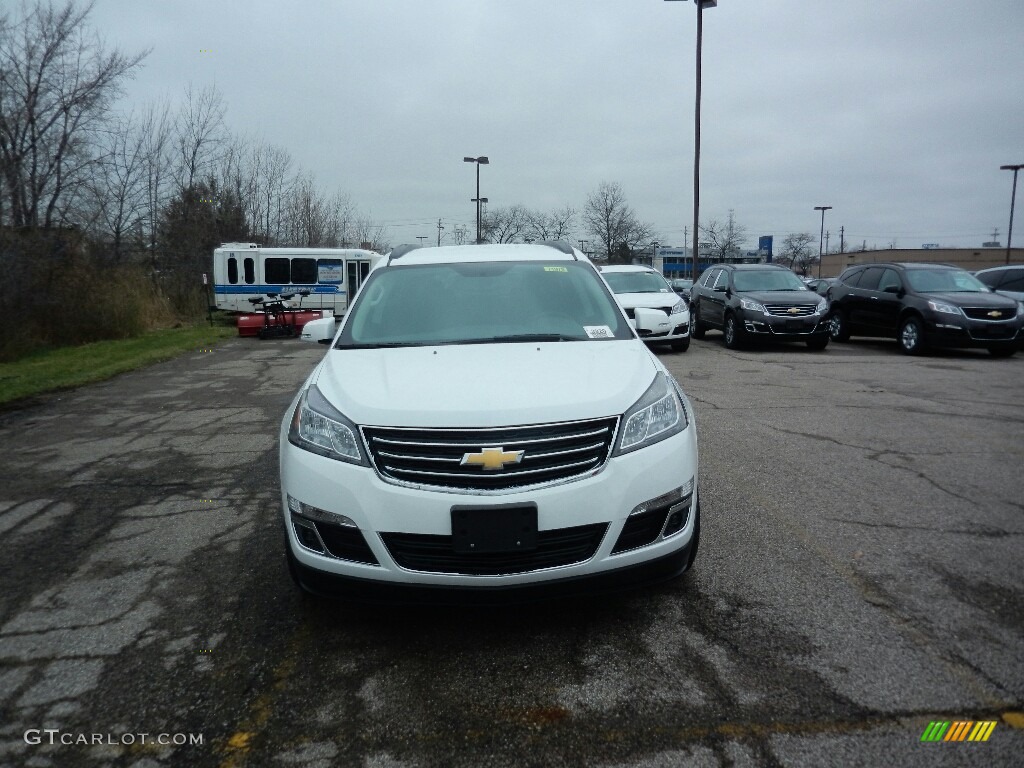 2017 Traverse LT AWD - Summit White / Ebony photo #2