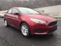 Ruby Red 2017 Ford Focus SE Sedan Exterior