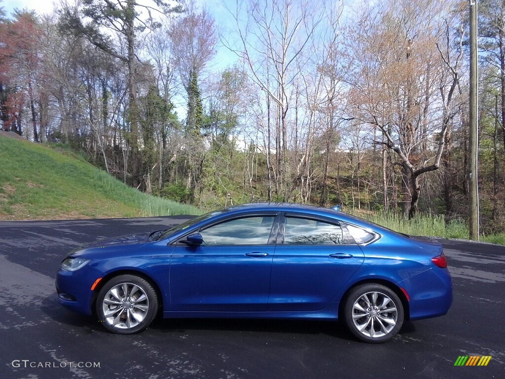 Vivid Blue Pearl Chrysler 200