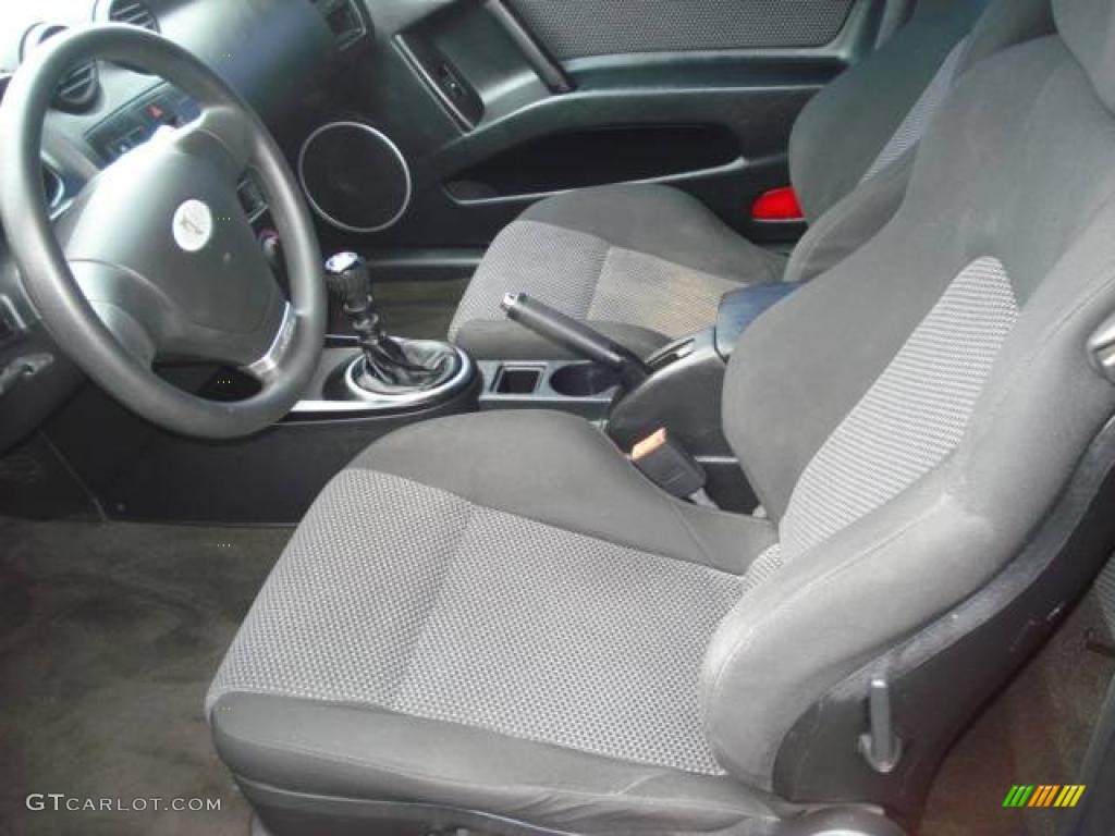 Black Interior 2003 Hyundai Tiburon Tuscani 2.7 Elisa GT Supercharged Photo #11951264