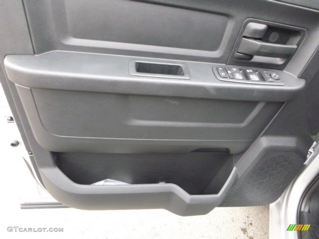 2017 1500 Express Quad Cab 4x4 - Bright Silver Metallic / Black/Diesel Gray photo #14