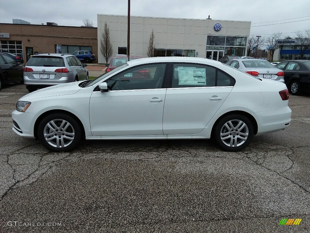 Pure White 2017 Volkswagen Jetta S Exterior Photo #119513263