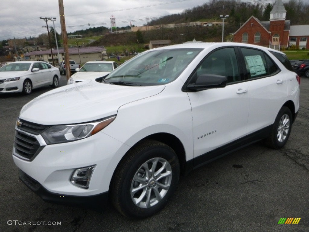 Summit White 2018 Chevrolet Equinox LS AWD Exterior Photo #119514319