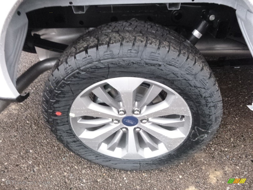 2017 F150 XL SuperCrew 4x4 - Oxford White / Black photo #9