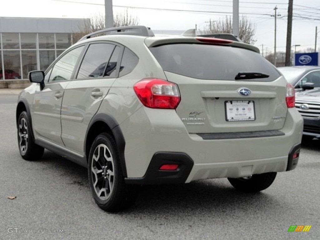 2017 Crosstrek 2.0i Limited - Desert Khaki / Black photo #4