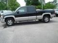 2004 Onyx Black GMC Sierra 1500 SLT Extended Cab 4x4  photo #2