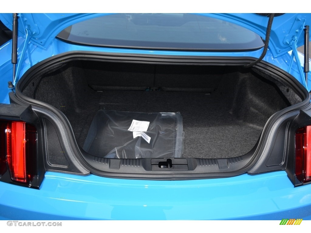 2017 Mustang Ecoboost Coupe - Grabber Blue / Ebony photo #8