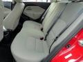 2017 Kia Rio Beige Interior Rear Seat Photo