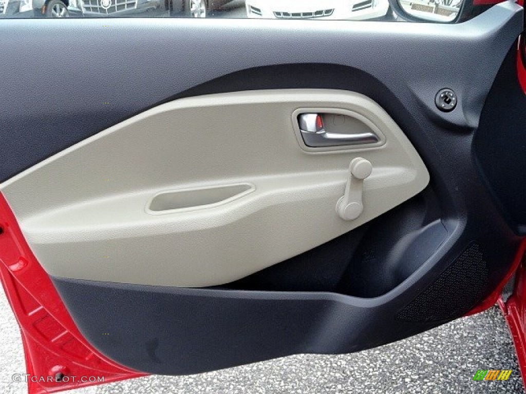 2017 Kia Rio LX Sedan Beige Door Panel Photo #119518576