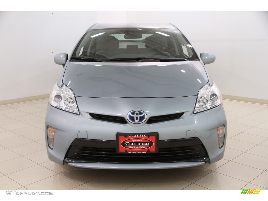 2015 Prius Two Hybrid - Sea Glass Pearl / Dark Gray photo #2