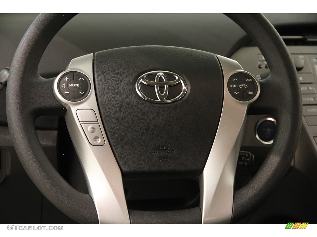 2015 Prius Two Hybrid - Sea Glass Pearl / Dark Gray photo #8