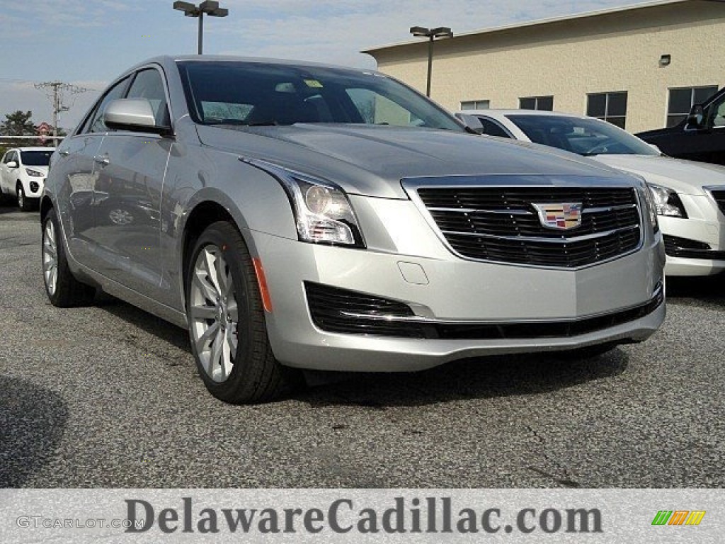 Radiant Silver Metallic Cadillac ATS