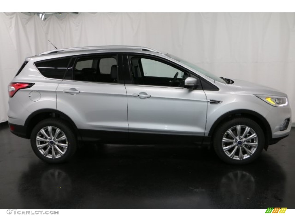 2017 Escape Titanium 4WD - Ingot Silver / Charcoal Black photo #1