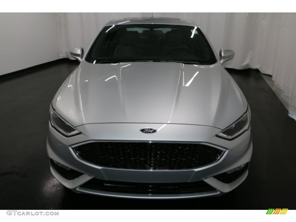 2017 Fusion Sport AWD - Ingot Silver / Dark Earth Grey photo #7