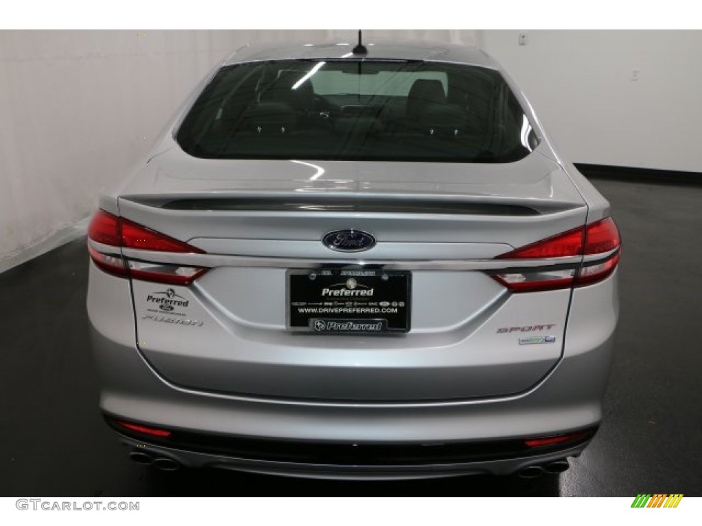 2017 Fusion Sport AWD - Ingot Silver / Dark Earth Grey photo #10