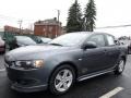 2009 Graphite Gray Pearl Mitsubishi Lancer ES  photo #3