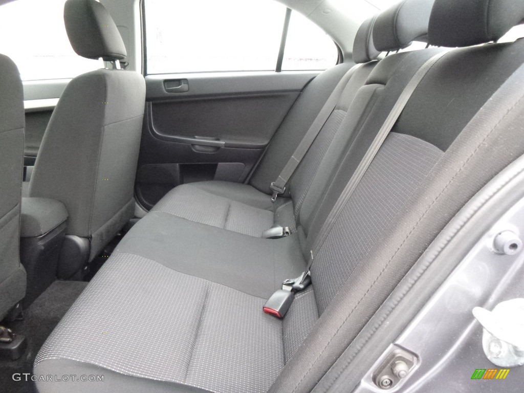 2009 Lancer ES - Graphite Gray Pearl / Black photo #7