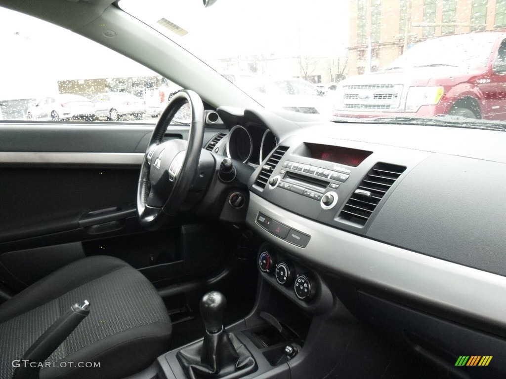 2009 Lancer ES - Graphite Gray Pearl / Black photo #13