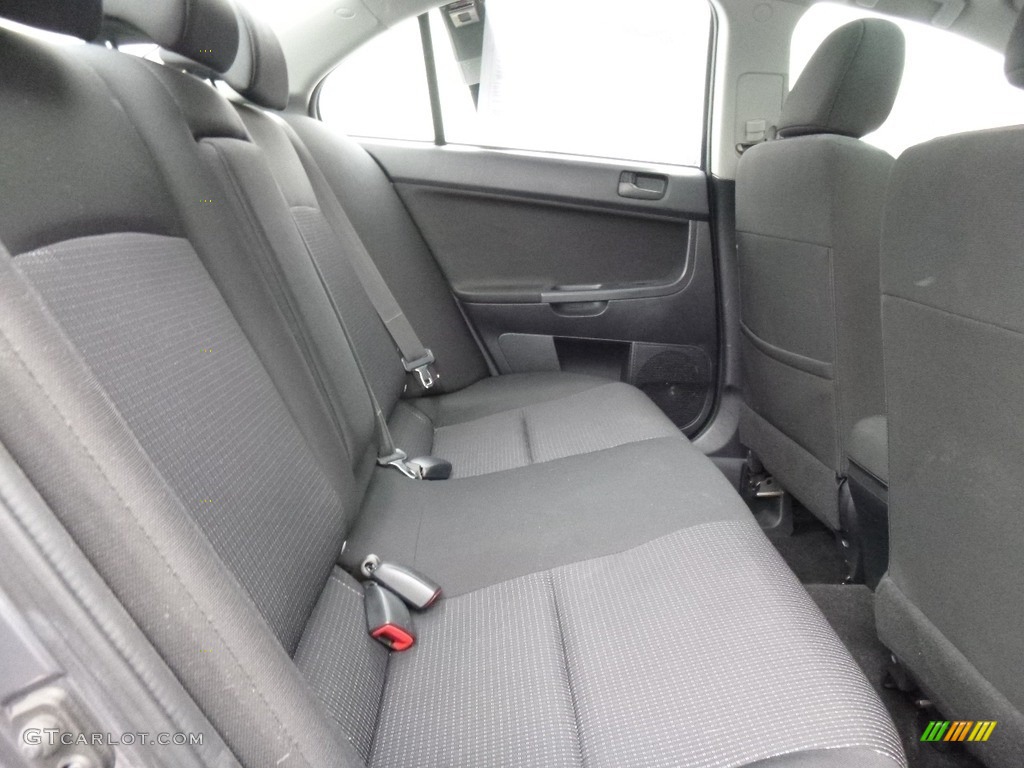 2009 Lancer ES - Graphite Gray Pearl / Black photo #15